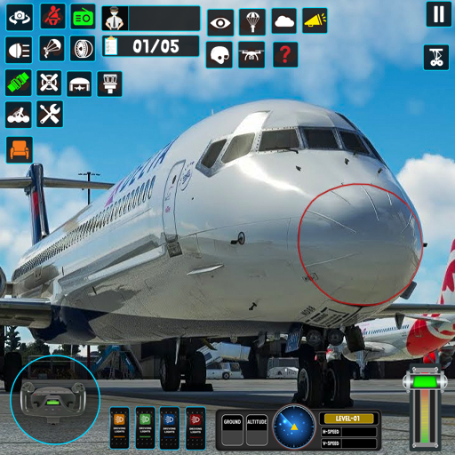 विमान सिम्युलेटर फ्लाइट गेम Mod